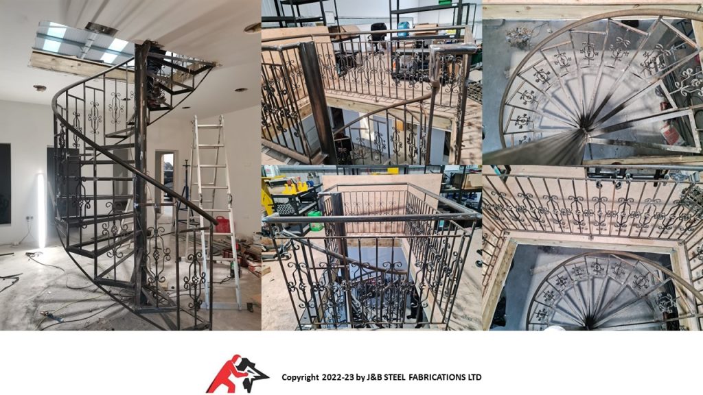 Metal Spiral Staircase