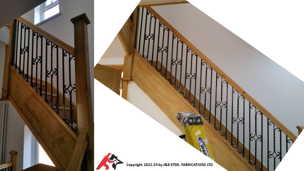 Metal Balustrades in Black
